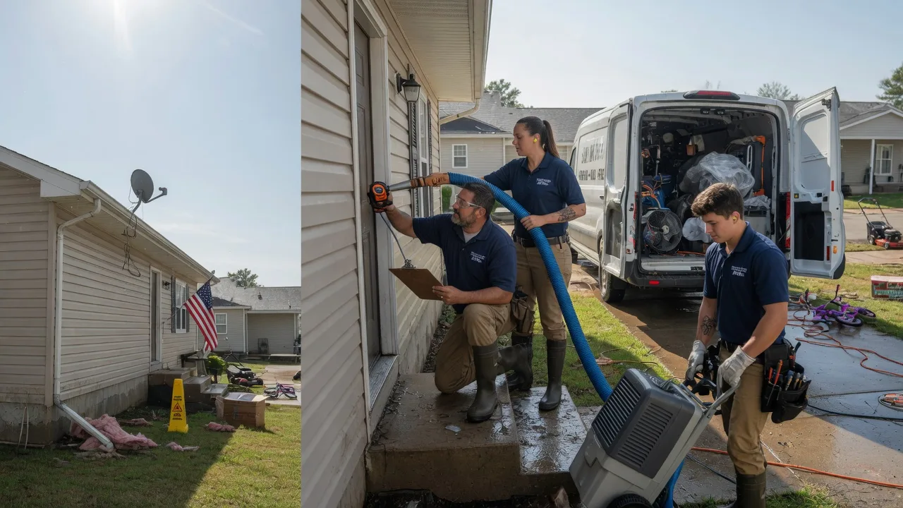 Ceiling Water Damage Restoration in Washburn, ME near me